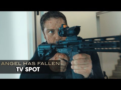 Angel Has Fallen (2019 Movie) Official TV Spot “WANTED” — Gerard Butler, Morgan 