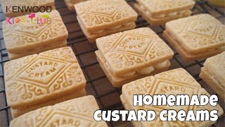 Custard Creams | Baking with Kids | How to | Homemade Biscuits | Recipe | Kenwood Kids Club | Ep141