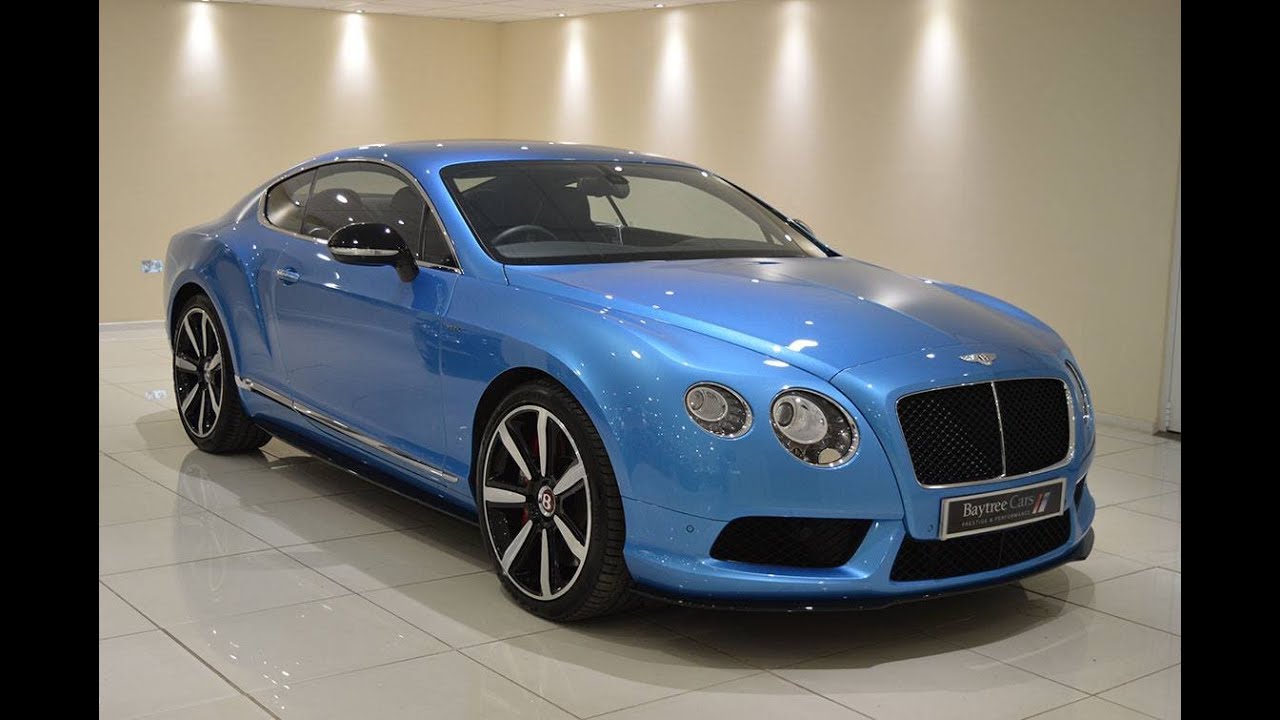 Bentley Speed 6 >> Kingfisher Blue Bentley Continental V8 S GT at Baytree Cars - Sports Exhaust - YouTube Bentley Speed 6 >> Kingfisher Blue Bentley Continental V8 S GT at Baytree Cars - Sports Exhaust - YouTube