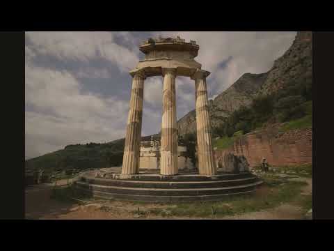 🇬🇷 Griechenland: Der Athena Tempel von Delphi und das Kloster des seligen Lukas #delphi
