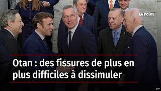 Otan : des fissures de plus en plus difficiles à dissimuler