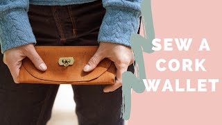 How to Sew a Cork Wallet  -  A Penny Wallet Sew Along screenshot 1