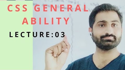 CSS General Ability||Lecture 3|Ratio|Proportion|By Engr.Ansar Nawaz.