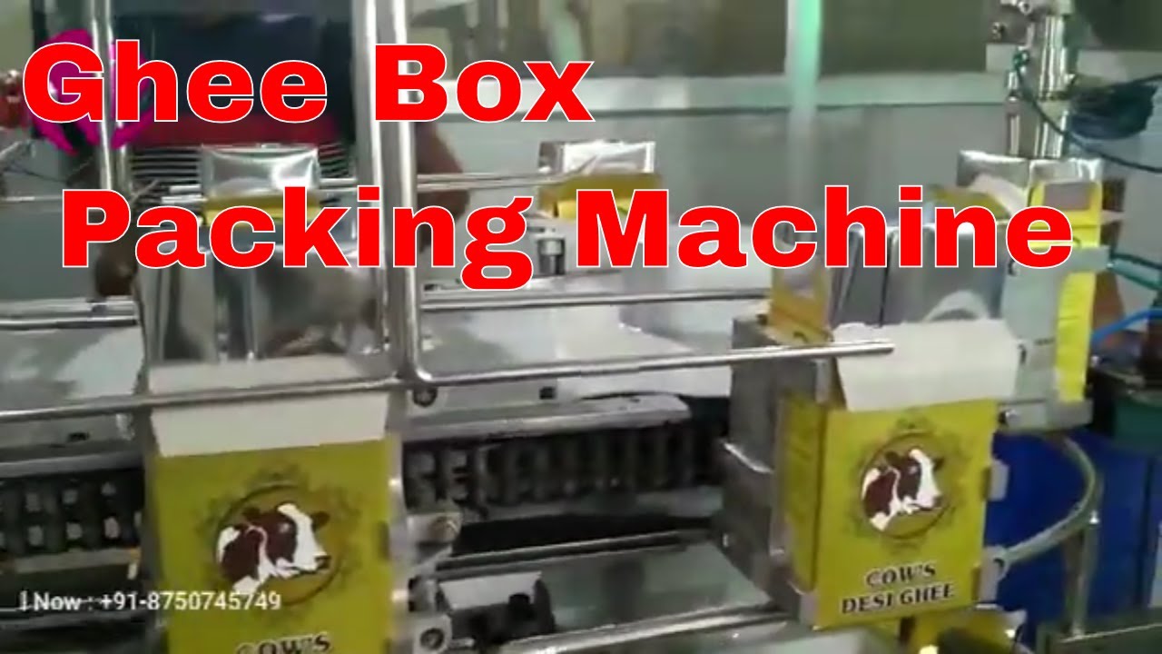 desi ghee box packing machine lined carton ceka pack fully automatic oatly packaging design