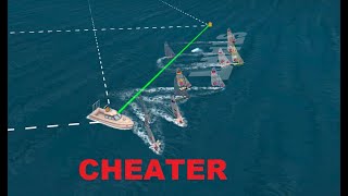 Virtual Regatta Inshore - E sailing world championship challenge 5 - Cheater wins race screenshot 5