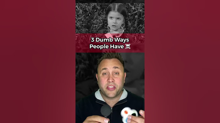 3 OF THE DUMBEST WAYS PEOPLE ACTUALLY DIED