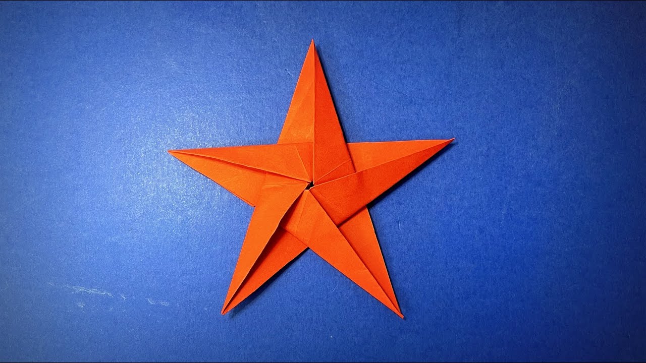 Gwiazda Z Papieru Origami Youtube Gwiazda Origami Łatwe | Jak Zrobić Gwiazdę z Papieru krok po kroku