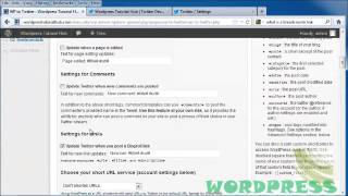 Celebrity WP 3x Tutorial 46 How to Send WordPress Posts to Twitter Wealth