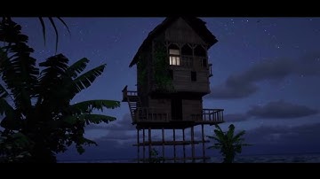 Unreal Engine 5 cinematic. Tropical Island.