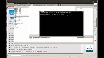 Configure ASA 8 Firewall on GNS3