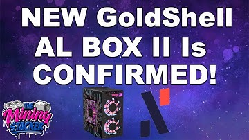 NEW GoldShell AL BOX II 2 Alephium Box Miner IS OFFICIAL , Let