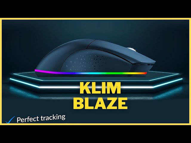 KLIM Blaze Wireless Gaming Mouse: Unparalleled Precision 