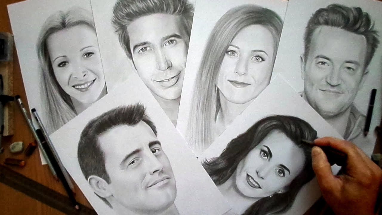 20+ Latest Sketch Friends Tv Show Drawing - Karon C. Shade