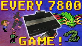 Reviewing *ALL 58* Atari 7800 Games!!!
