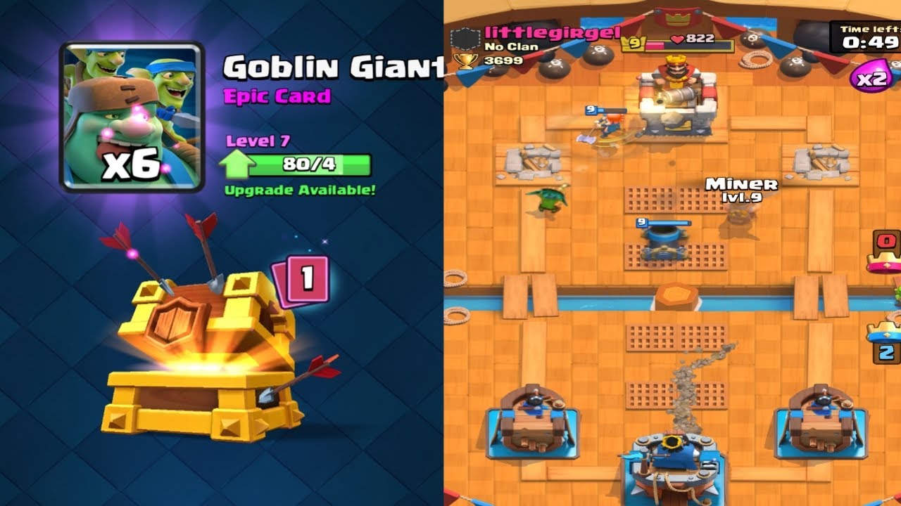 CLASH ROYALE LEGENDARY CARD IN CLAN WAR CHEST