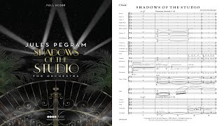 [Full Score] SHADOWS OF THE STUDIO (Elim Chan-Univ. of Michigan Symphony Orchestra)–Jules Pegram