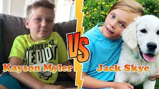 Kayson Myler (Ninja Kids Tv) VS Jack Skye (Kids Fun TV) Stunning Transformation ⭐ From Baby To Now