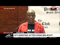 #SONA2020 | EFF briefing after SONA walkout