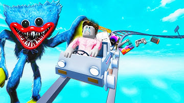 NẾU SLENDERMAN LÁI TÀU LƯỢN SIÊU TỐC GIAO HÀNG TRÊN TRỜI CAO 1000M TRONG CART RIDE DELIVERY SERVICE