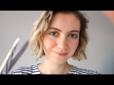 ASMR - Haircut and Hairstyling ✨