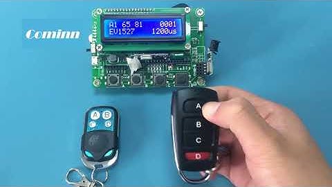 TELECOMANDO UNIVERSALE PER CANCELLI 4 CANALI PROGRAMMABILE 433MHZ FAAC CAME NICE