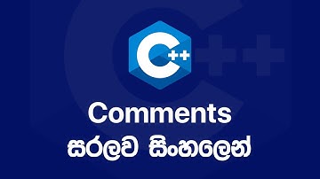 C++ Basics: Comments