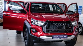 2025 Red Toyota Hilux GR Sport  in depth Walkaround 4K