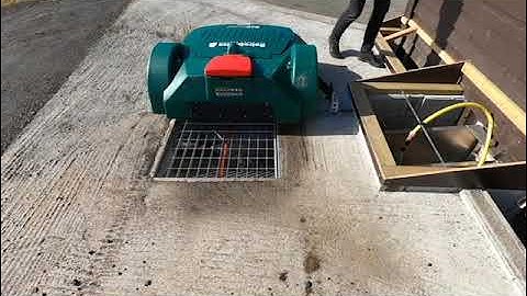 Ballpicker robot at Sandnes Golfklubb