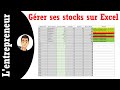 Gérer ses stocks sur Excel (+ modèle)