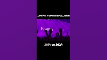 Thumbnail of Hardwell "A Sky Full of Stars"  2014 vs 2024 Tomorrowland
