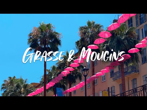 The pink umbrellas - One Day in GRASSE and MOUGINS (French Riviera S02E08)