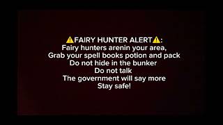 FAIRY HUNTER ALERT
