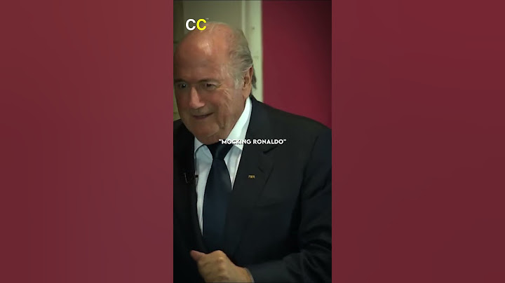 Ronaldo's Revenge Against FIFA President 🥶