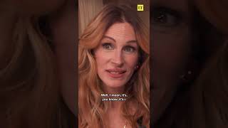 Julia Roberts Shares Update on 'Ocean's 14' #juliaroberts #GoldenGlobes