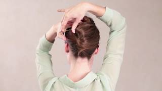 Lilla Rose How To -  FrenchTwist with a Large You-Pin Resimi