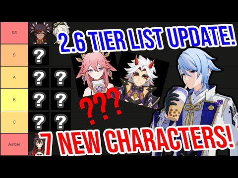 Genshin Impact anniversary tier list: Best characters as of