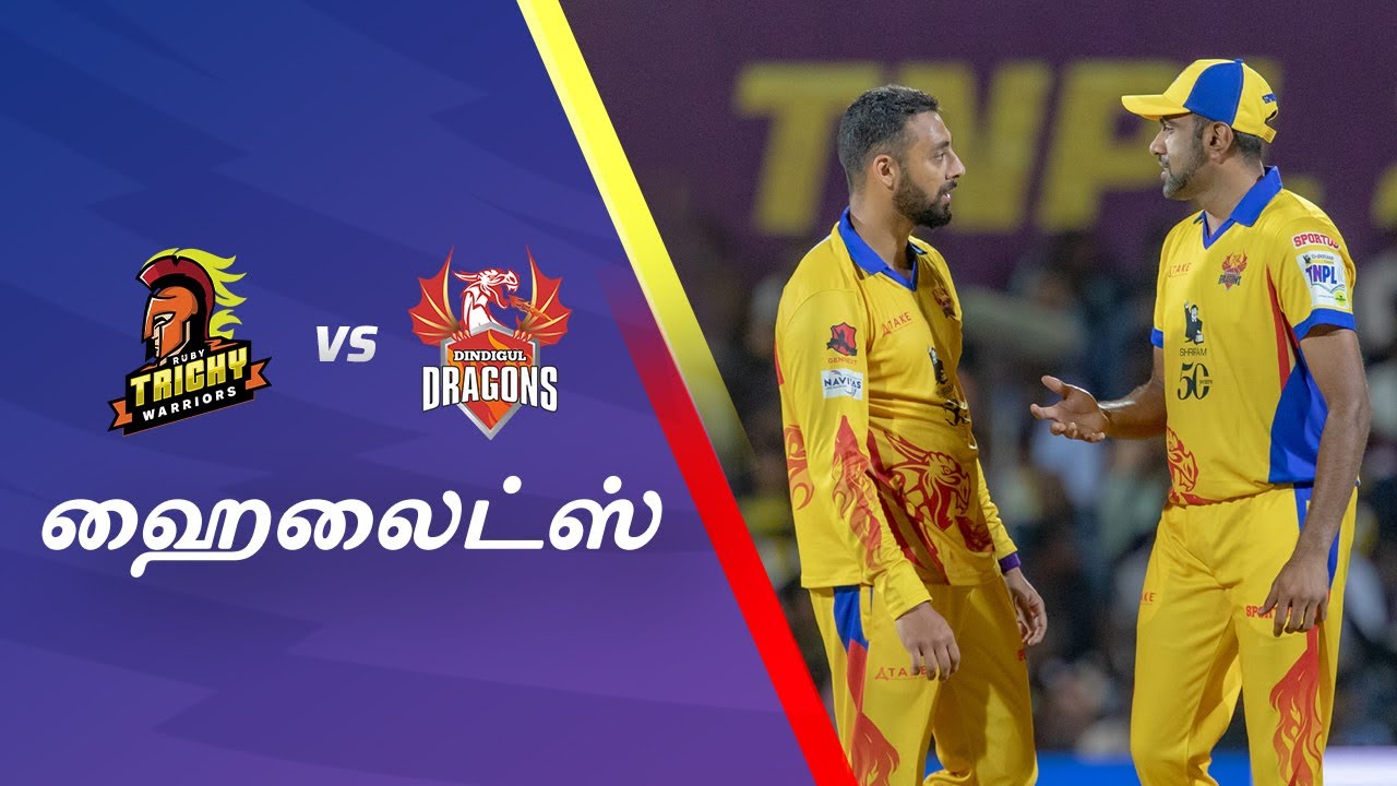 TNPL Dindigul Dragons vs Ba11sy Trichy Tamil Highlights Streaming LIVE on FanCode