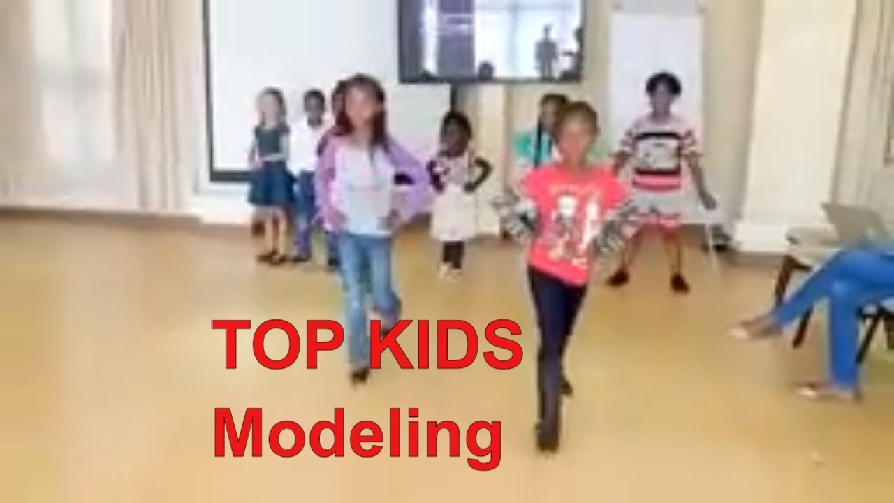 TOP KIDS International Modeling Academy training - YouTube
