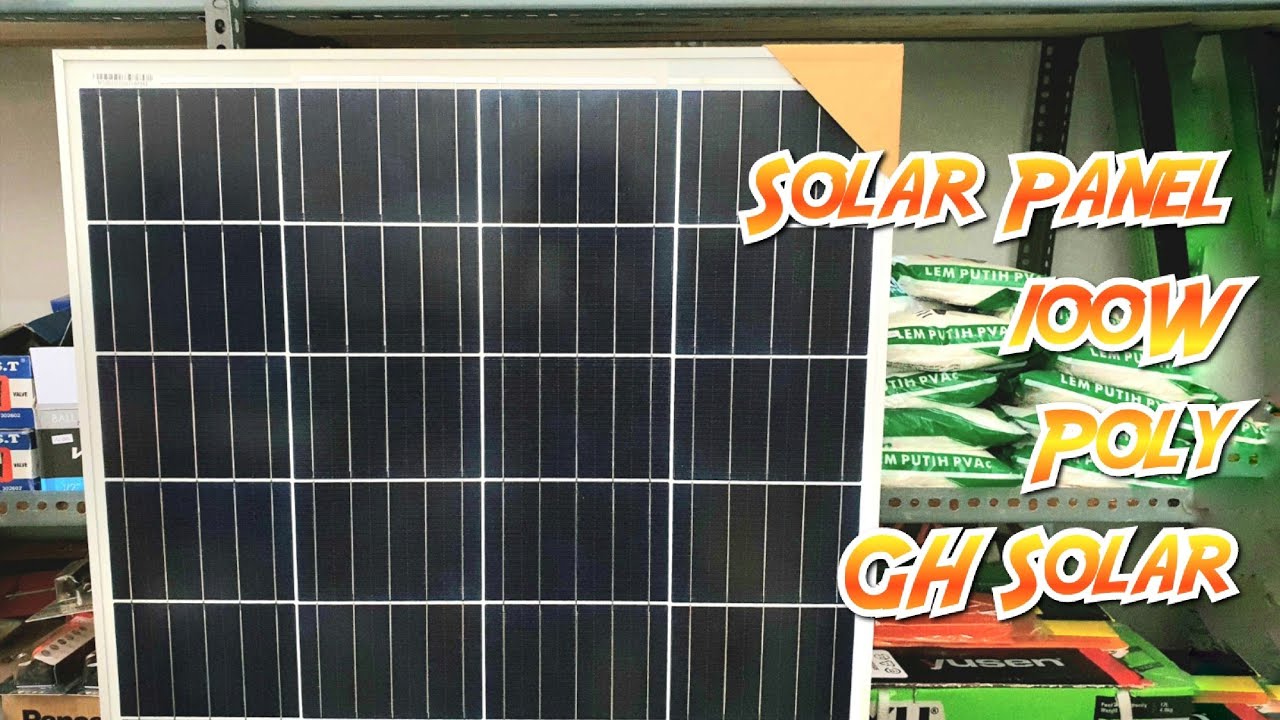 Solar Panel 100w | Poly | GH Solar