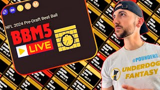 Best Ball Mania 5 PREP + NFL Draft Reactions | Underdog Fantasy