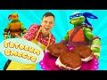 Видео рецепт: Черепашки Ниндзя и Федя готовят печенье!