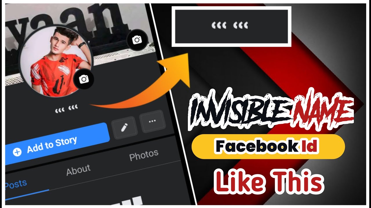 How To Make 🔥 invisible Name Facebook Account | Bina name wali facebook 😲 I'd kaisa binaye ?