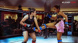 Kavya Kirodian (Maharashtra) vs. Ann Mary (Kerala) | MMA Fight | MMAAK Gym War | Calicut | India