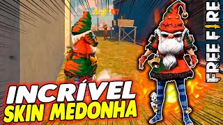 INCRÍVEL SKIN MEDONHA DO VELHO RABUGENTO - FREE FIRE