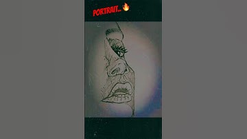 Half face sketch🫰🏻|| Capybara || #shrots #trending