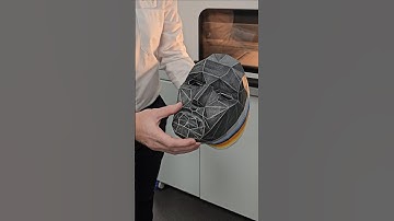 3D printed Squid Game Front Man mask #shorts #3dprinting #squidgame @Stratasys