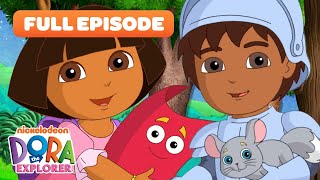 Dora Saves A Magic Prince! 🏰 FULL EPISODE: "Dora's Museum Sleepover Adventure" | Dora the Explorer