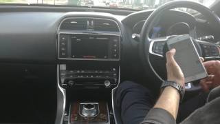 JAGUAR XE R  HOW TO CONNECT BLUETOOTH