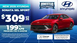 New 2026 Hyundai Sonata Exclusive Deal of the Month