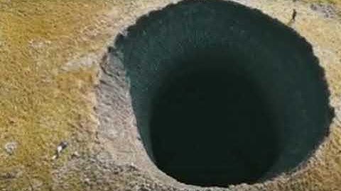 Massive underground methane explosion leaves 165-foot-deep crater in Siberia after record summer